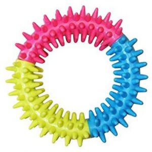 Juguete para perro/ juguete para mascotas de aro tricolor de gaucho