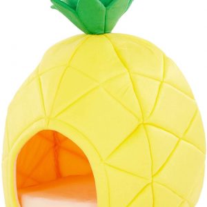 Casa de cama para perro y gato pequeño y mediano/ casa de piña para mascotas modelo piña