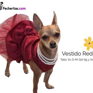 Vestido RED para perro y gato, Vestido para mascotas elegante para perro y gato/Ropa de perro