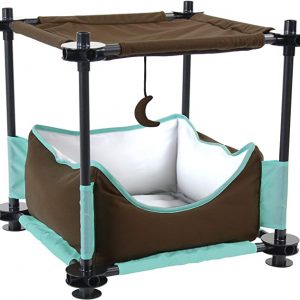 Mega Kit de Muebles para Gatos para Interiores y Exteriores, para Dormir de Gatos, Perrera al Aire Libre