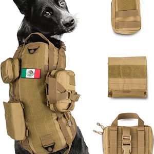 Pechera entrenamiento para perro/ Arnés de Perro, Equipo táctico Militar k9, arnés Perro policía