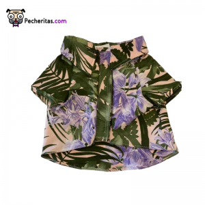 Camisa palmeras para mascota/ camisa elegante para perro y gato