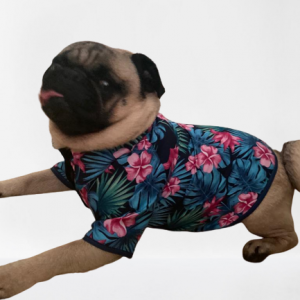 Camisa flowers para perro y gato de temporada/ camisa suave para mascota perro y gato