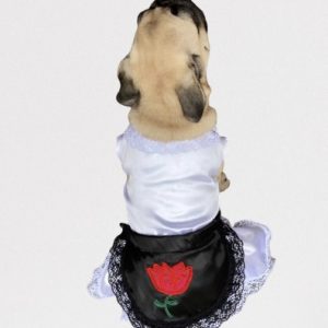 Vestido Jarochita para perro y gato/ropa para mascotas ideal para toda temporada