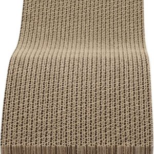 Rascador onda para gato de 44 cm + catnip