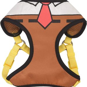 Pechera de Bob Esponja para perros | Arnés para perros sin tirones para fans de Bob Esponja, diseñado con traje clásico de Bob Esponja