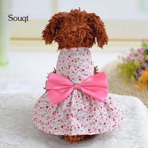 Vestido Best friend para mascotas perros y gatos, ropa de temporada para mascotas