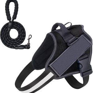 Arnés de servicio para perro, arnés de chaleco de apoyo emocional para mascotas