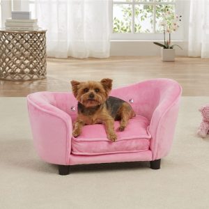 Cama ultra afelpada para Perro y Gato/ mueble de diseño para mascotas ideal para razas pequeñas