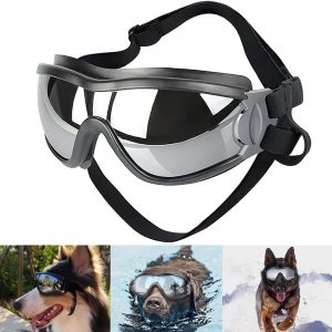 Gafas De Sol para Perros Gafas para Perros, Gafas De Sol para Perros Fáciles De Usar con Correas Ajustables