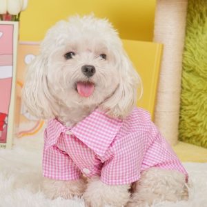 Camisa Colección pink para mascota/ camisa  para perro y gato/ropa para mascotas