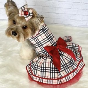 Vestido Laika para perro y gato, vestido para mascota, vestido ideal para celebración, cumpleaños