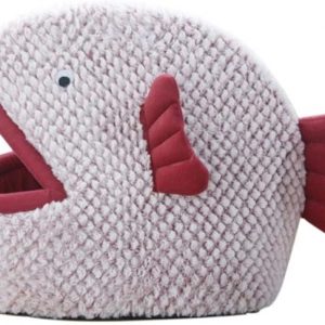 Casa De Gato con Forma De Pez De Dibujos Animados,Cueva De Gato y cachorro