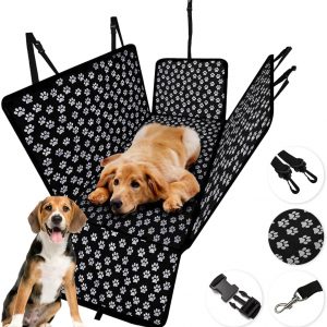 Cubierta para Mascotas, Funda Cubre Asientos de Autos, Sillones. Ideal para Perros y Gatos, para Asiento Trasero, Cajuela o Sofa