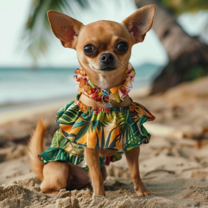 Vestido Spring dress para perros y gatos/ ropa para mascotas temporada primavera